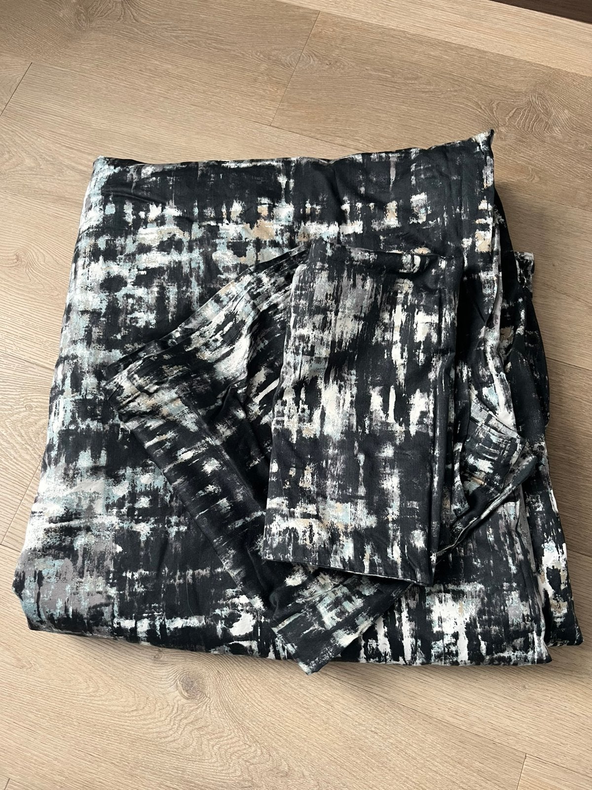 IKEA beddengoed 200x200cm, Huis en Inrichting, Zwart, Dekbedovertrek, Katoen, Ophalen of Verzenden