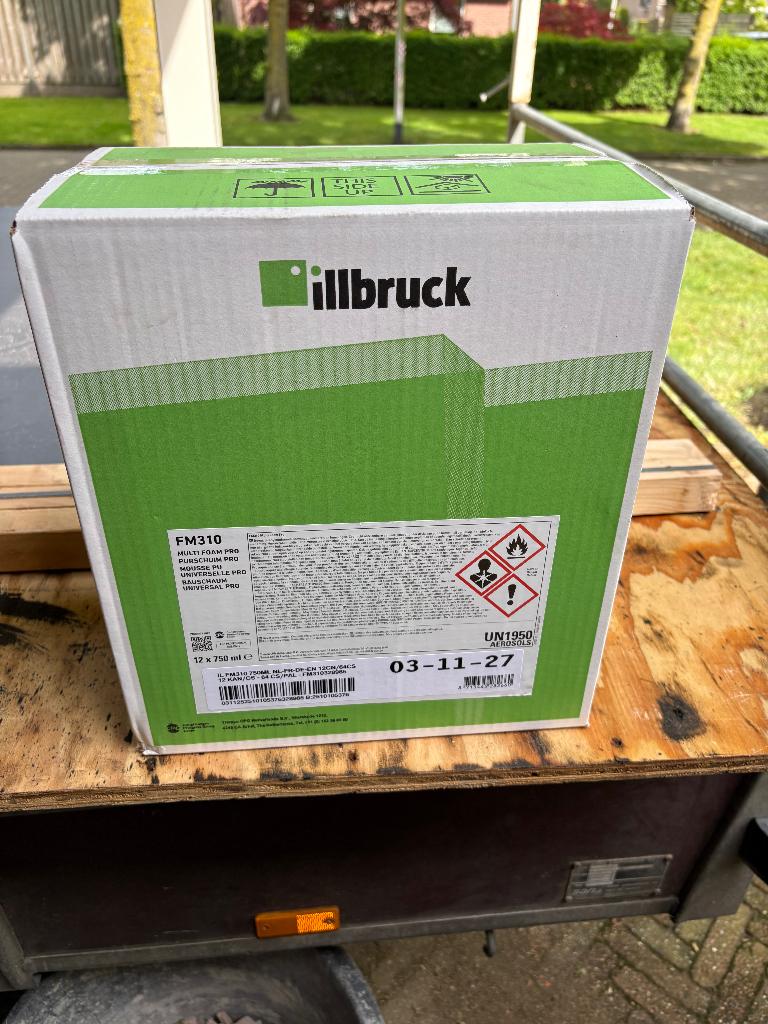 Pur schuim illbruck, Overige materialen, Nieuw, Minder dan 5 m², Ophalen