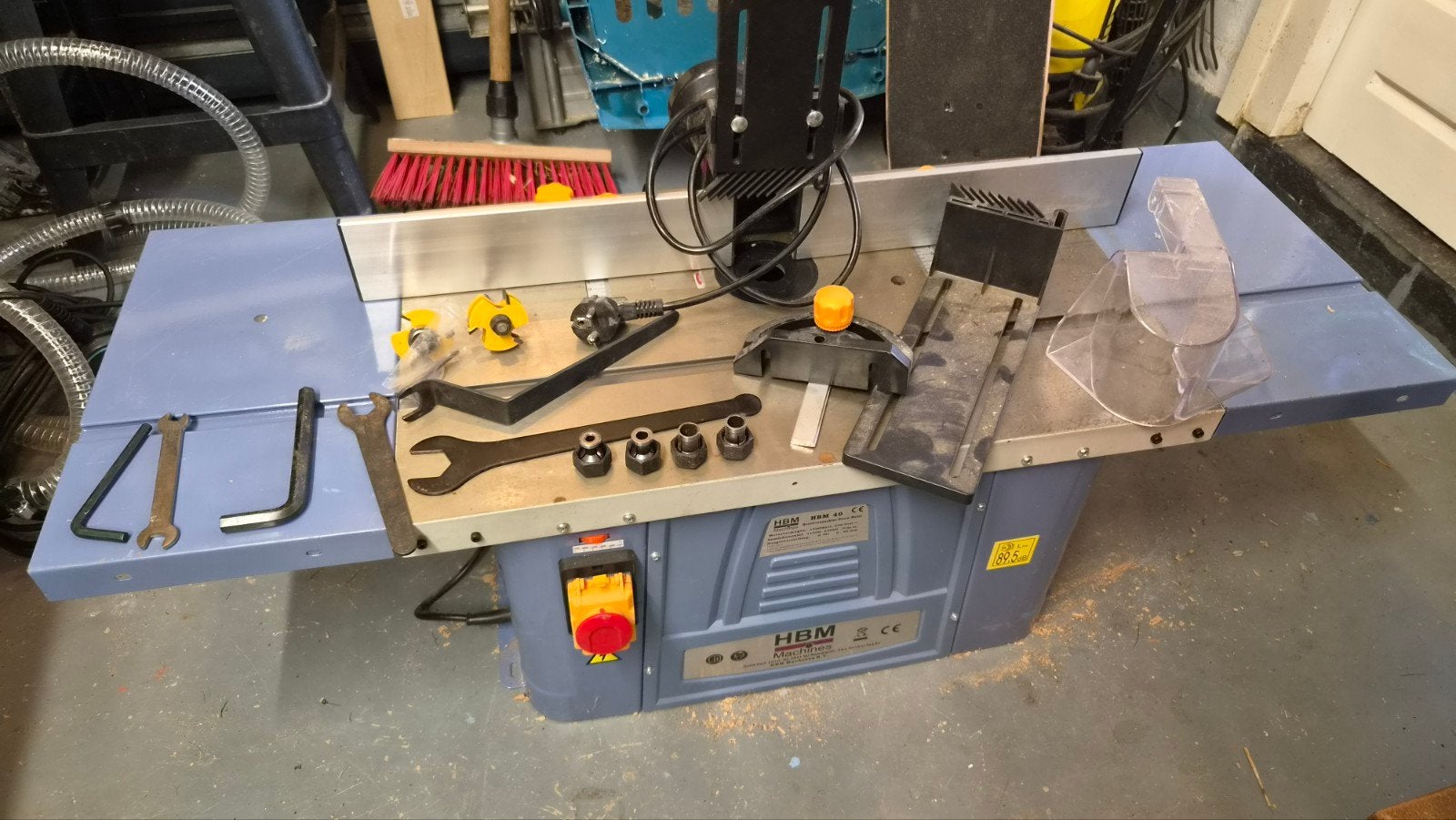 HBM 40 Freestafel - Houtfreesmachine, Ophalen, Gebruikt, HBM, Bovenfrees