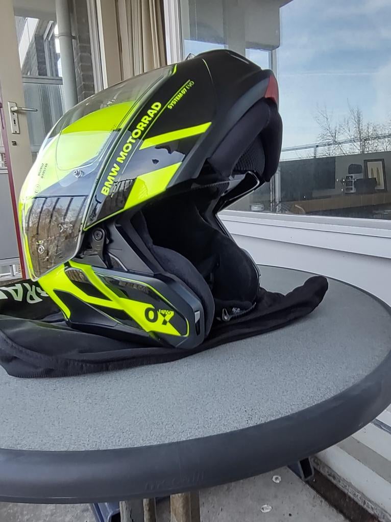 Bmw systeem helm 07. Maat 57, Motoren, Kleding | Motorhelmen, Overige merken, M, Systeemhelm, Heren