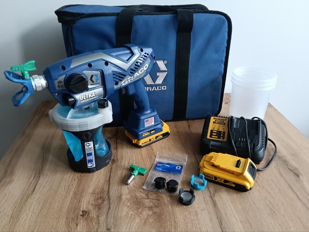 Graco Ultra handheld 17M366 Airless Verfspuit, Ophalen, Gebruikt