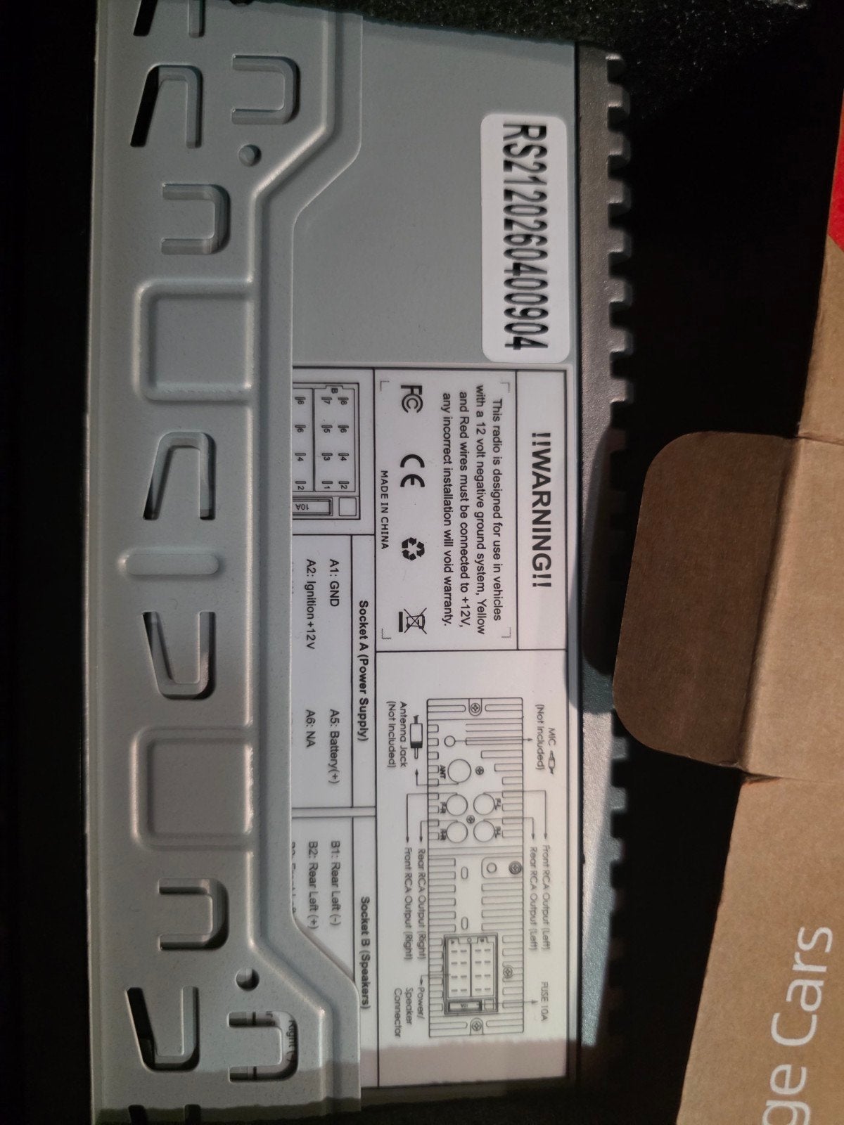 Nieuwe DOVOX RS-2 Retro Autoradio - Oldtimer / Classic Car, Ophalen of Verzenden, Nieuw
