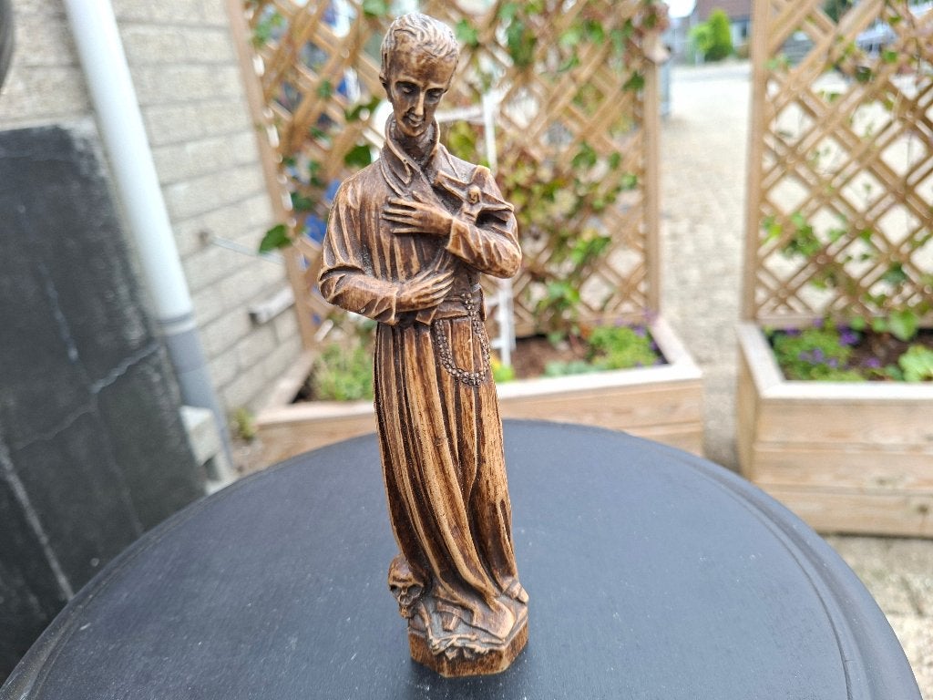 antiek beeld st.lois-marie grignion de montfort, Ophalen of Verzenden, Beeld