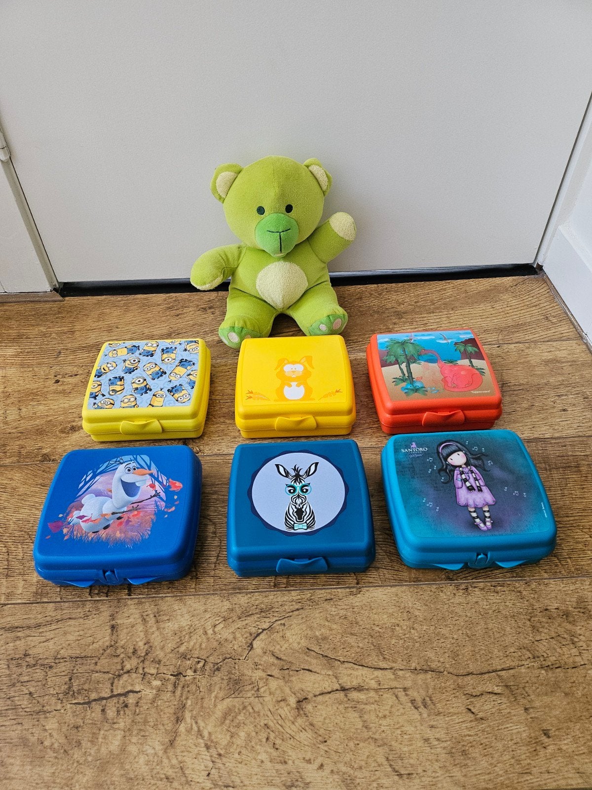 Tupperware nieuwe vierkante snackies snack bakjes, Ophalen of Verzenden, Nieuw, Overige kleuren, Bak of Kom