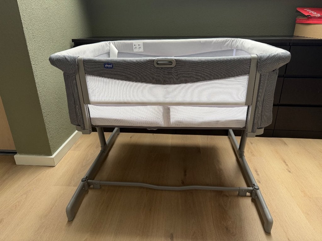 Chico tweeling co-sleeper, Ophalen, Zo goed als nieuw, Box, Bedje of Wieg