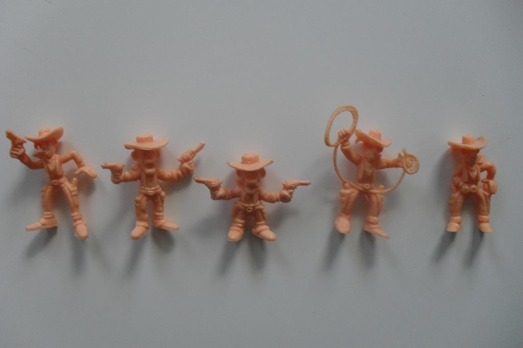 Lucky Luke pvc Rohling ongeverfd figuurtjes, Ophalen of Verzenden, Overige figuren, Gebruikt, Beeldje of Figuurtje