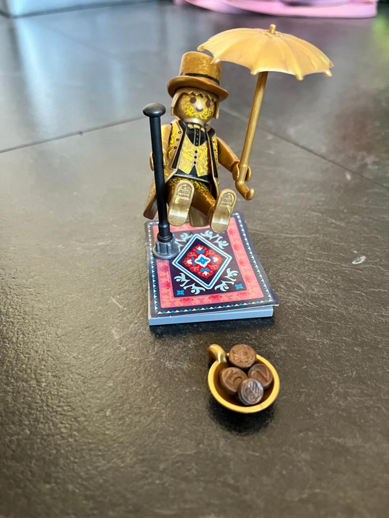 Playmobil Magiërs Set: Gouden Magiër & Tovenaar met Konijn, Ophalen of Verzenden, Zo goed als nieuw, Jongen of Meisje