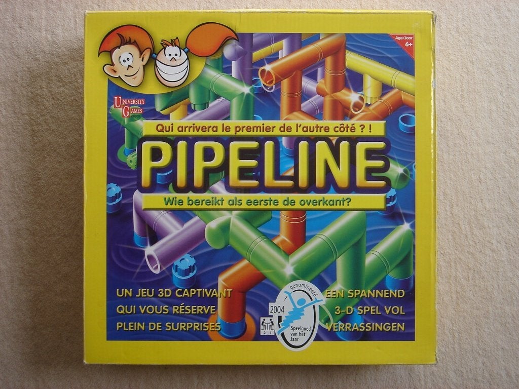 LEUK: Pipeline - een spannend 3D spel !, Een of twee spelers, Ophalen of Verzenden, Gebruikt, University Games