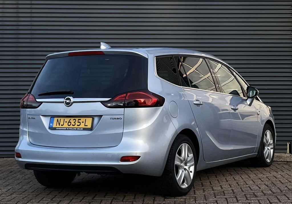 Opel Zafira Tourer 1.4 140PK Climate/Cruise/Camera, Auto's, Opel, 15 km/l, Gebruikt, 4 cilinders, Origineel Nederlands