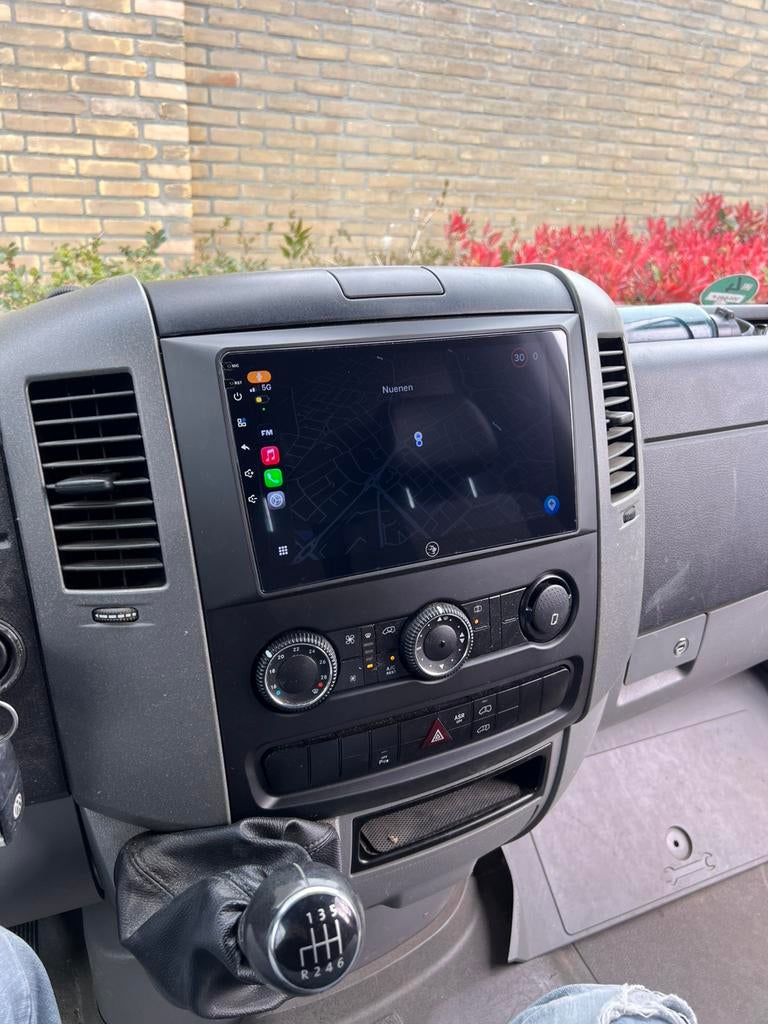 Mercedes Sprinter VW Crafter Carplay Radio met montage, Auto diversen, Autoradio's, Ophalen, Nieuw