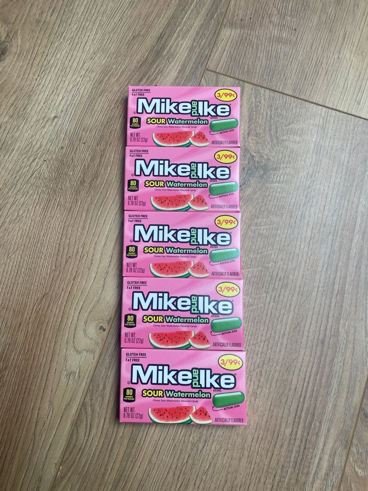 Mike & ike sour watermelon, Ophalen