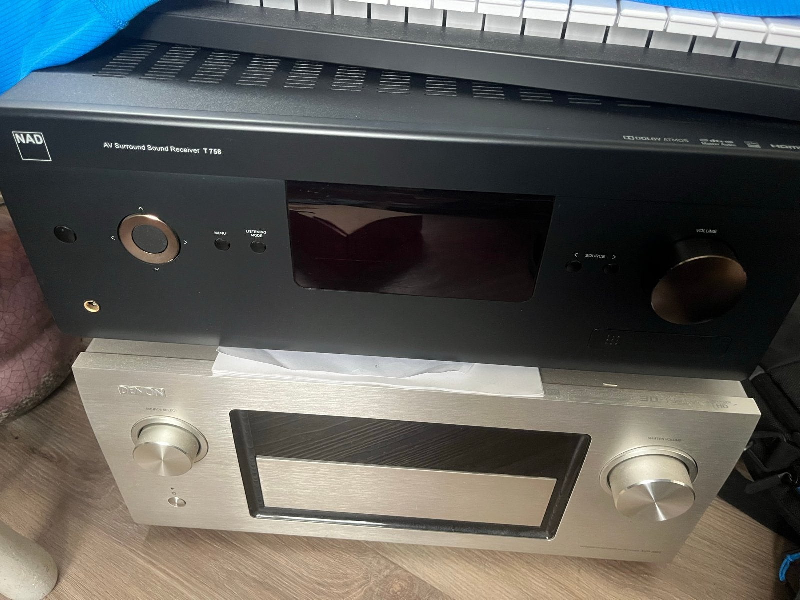 NAD T758 V3 AV Surround Receiver - Zo goed als nieuw, Audio, Tv en Foto, Overige systemen, Zo goed als nieuw, 120 watt of meer