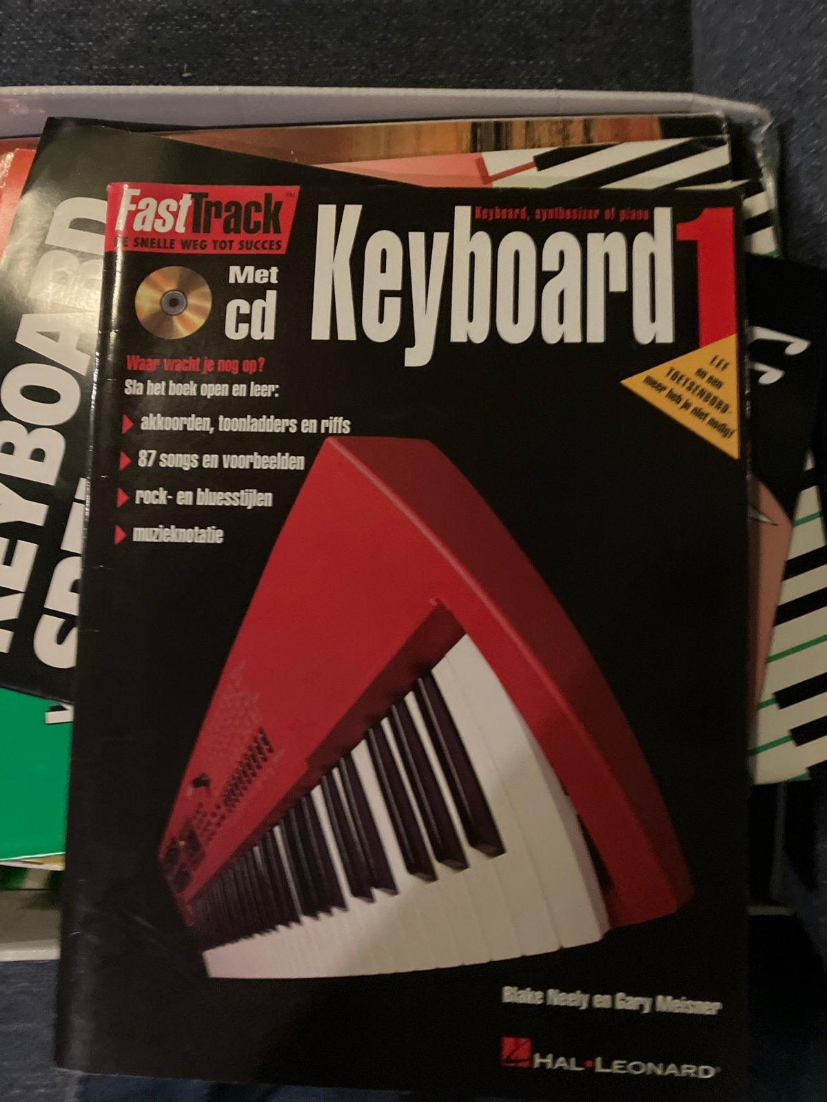 FastTrack Keyboard 1 met CD - Leer Keyboard, Synthesizer of, Ophalen of Verzenden, Zo goed als nieuw, Les of Cursus, Keyboard