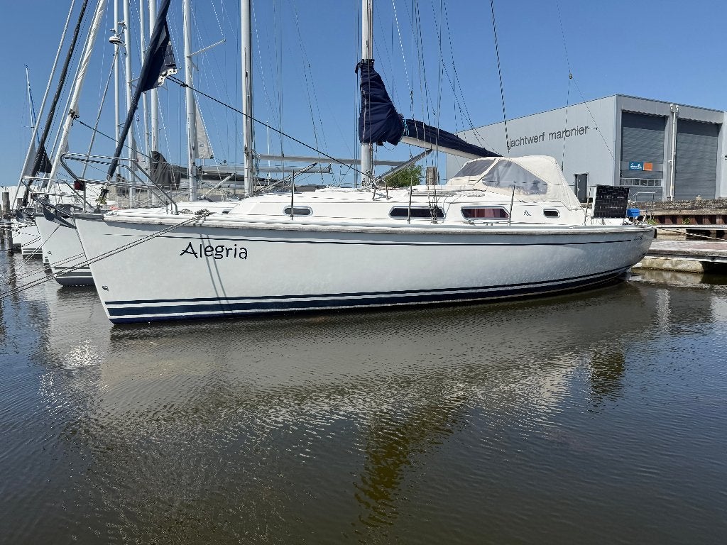 Door inruil verkregen Hanse 315 met helmstok,inruil mogelijk, Tourjacht of cruiser, Diesel, Polyester, Ophalen