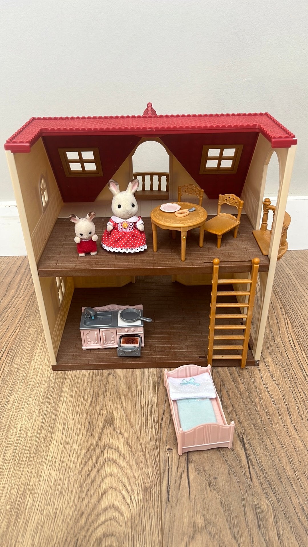 Sylvanian huis, Kinderen en Baby's, Ophalen, Zo goed als nieuw, Poppenhuis