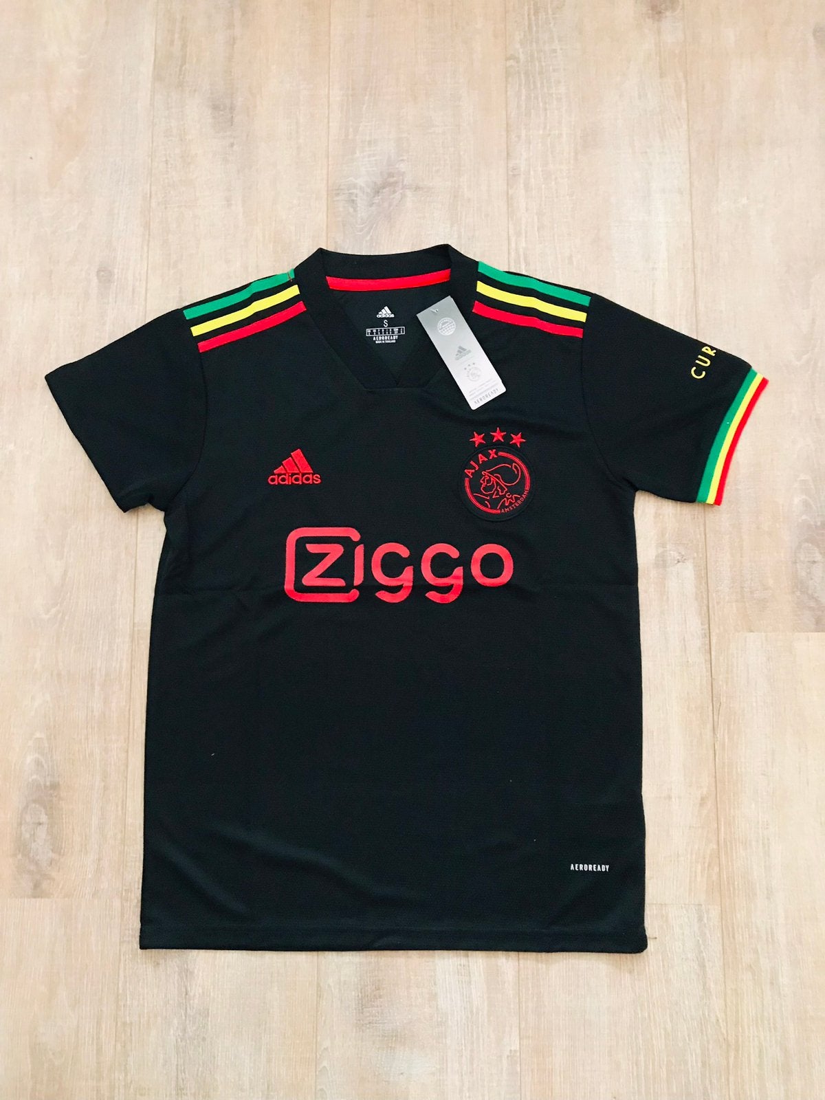 Ajax bob marley retro maat S, Sport en Fitness, Maat S, Ophalen of Verzenden, Nieuw, Shirt