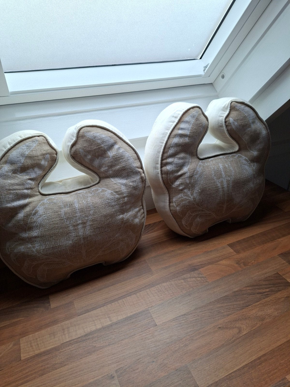 Riviera maison crab kussens 2 stuks, Ophalen, Zo goed als nieuw