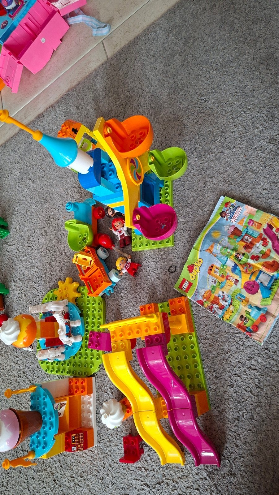 LEGO Duplo 10840 Grote Kermis - Complete set met figuren, Kinderen en Baby's, Speelgoed | Duplo en Lego, Ophalen, Zo goed als nieuw