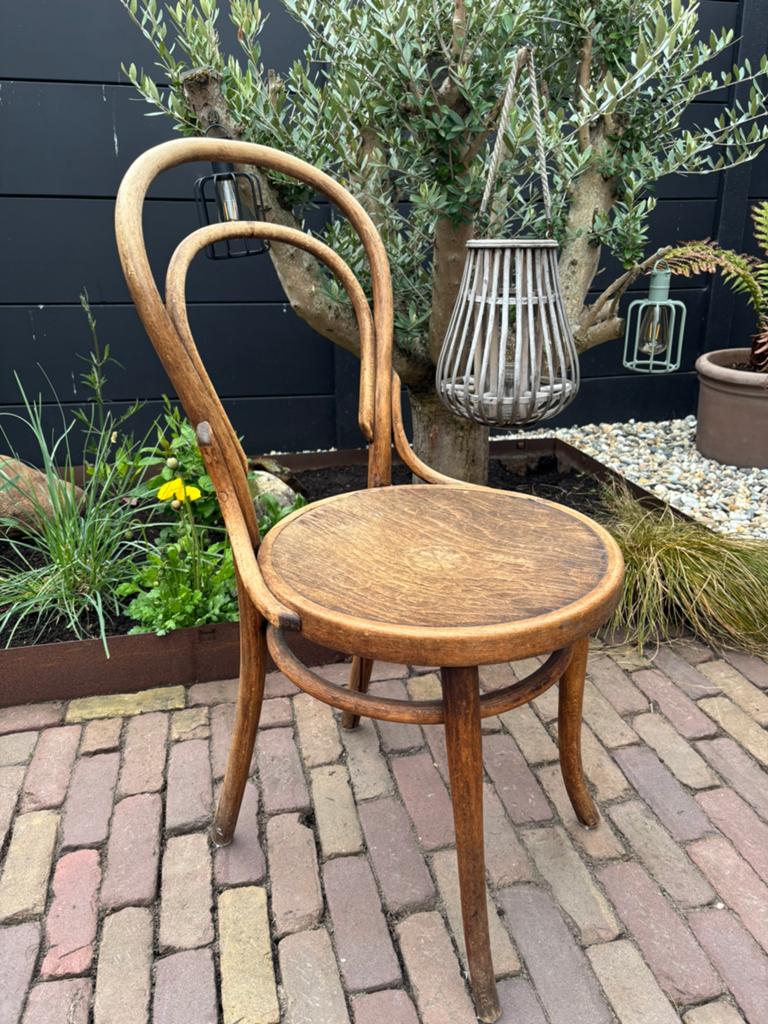 Antieke Thonet Bistro stoel, Antiek en Kunst, Ophalen