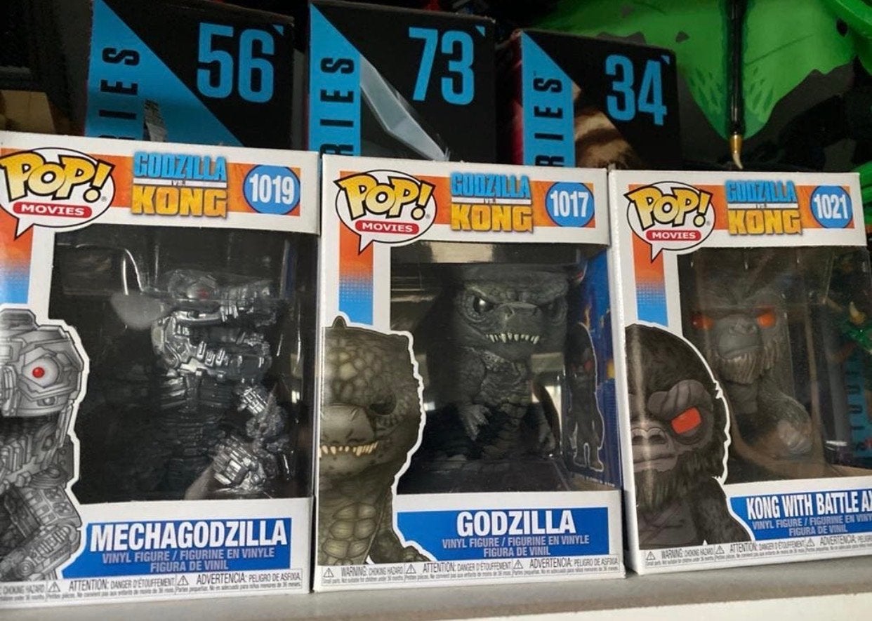 Funko Pop! Godzilla vs Kong Set (Mechagodzilla, Godzilla, Ko, Kinderen en Baby's, Ophalen of Verzenden, Nieuw