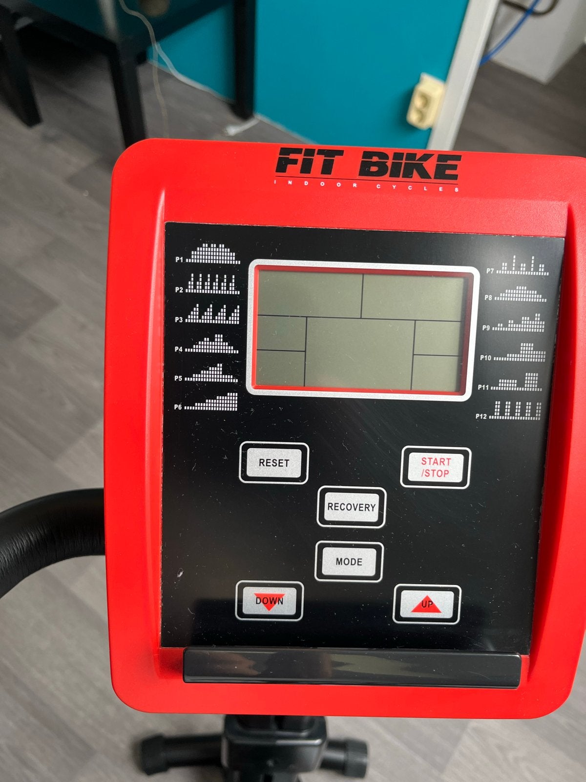 Fit Bike Indoor Cycles Ride 3 Hometrainer, zwart, rood, Sport en Fitness, Ophalen, Overige materialen, Zo goed als nieuw, Benen