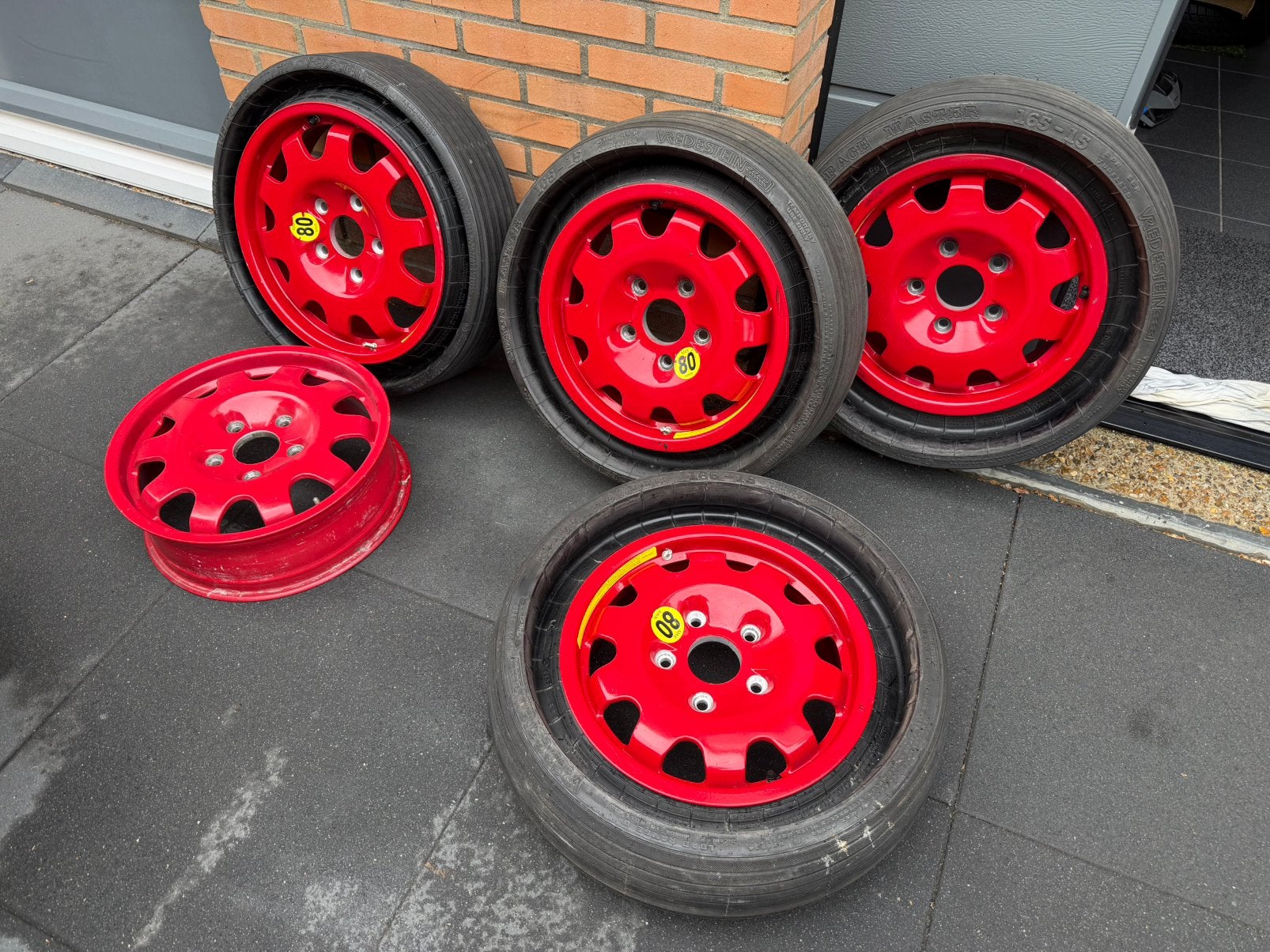 Porsche Space Savers 2x 16 inch en 2x 15 inch 5x130, Ophalen, 15 inch, Velg(en), Nieuw