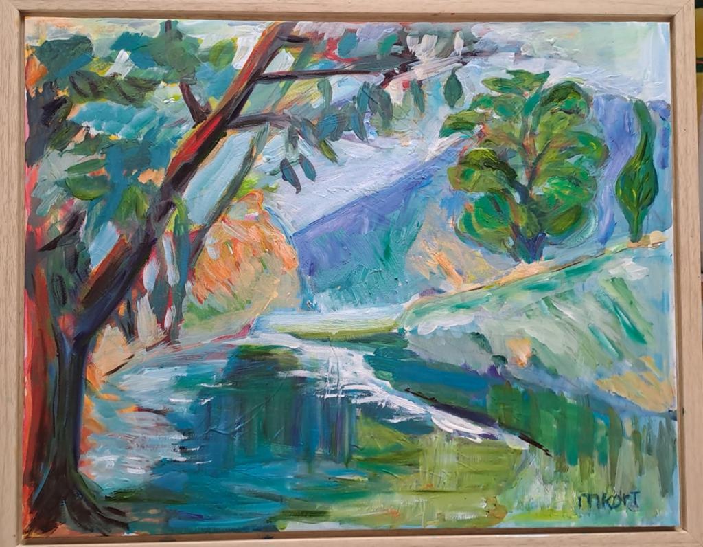 Landschap in Eifel, Ophalen of Verzenden