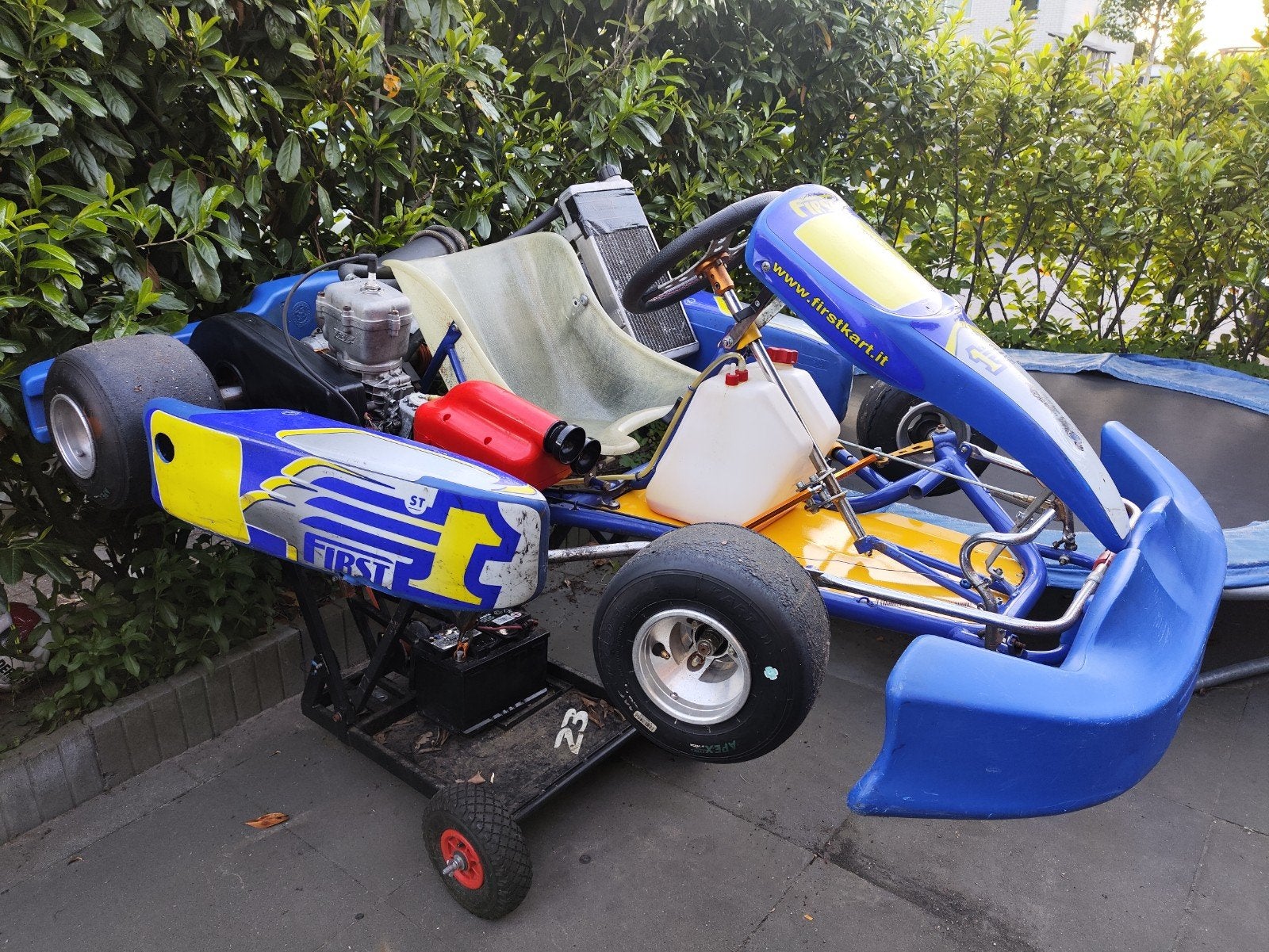 Top Kart Viper 100cc 2takt Vortex water gekoeld, Ophalen, Gebruikt, Kart