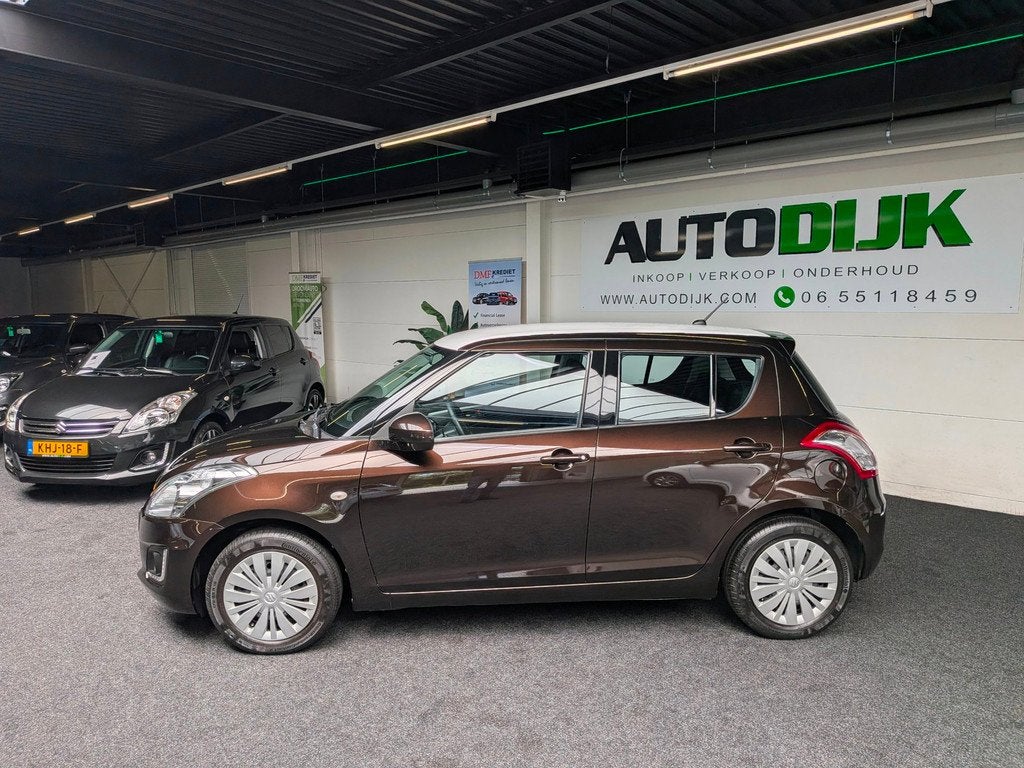 Suzuki SWIFT 1.2 Bison Brown | 38.440 KM | Cruise | *Carplay, Voorwielaandrijving, Stof, Gebruikt, 4 cilinders