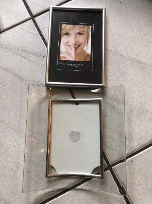 Diverse Fotolijsten, Gebruikt, Zilver, Standaard fotolijst, Ophalen of Verzenden