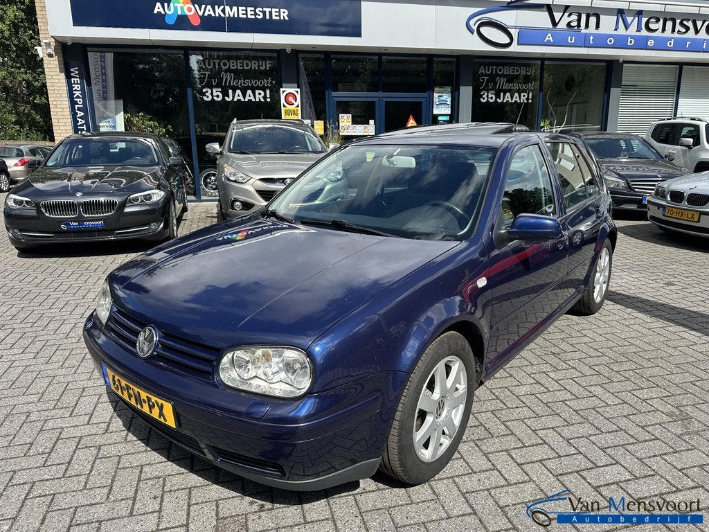 Volkswagen Golf 2.8 V6 4Motion 5drs 2eEig|NL-auto, Gebruikt, 700 kg, Blauw, 1415 kg
