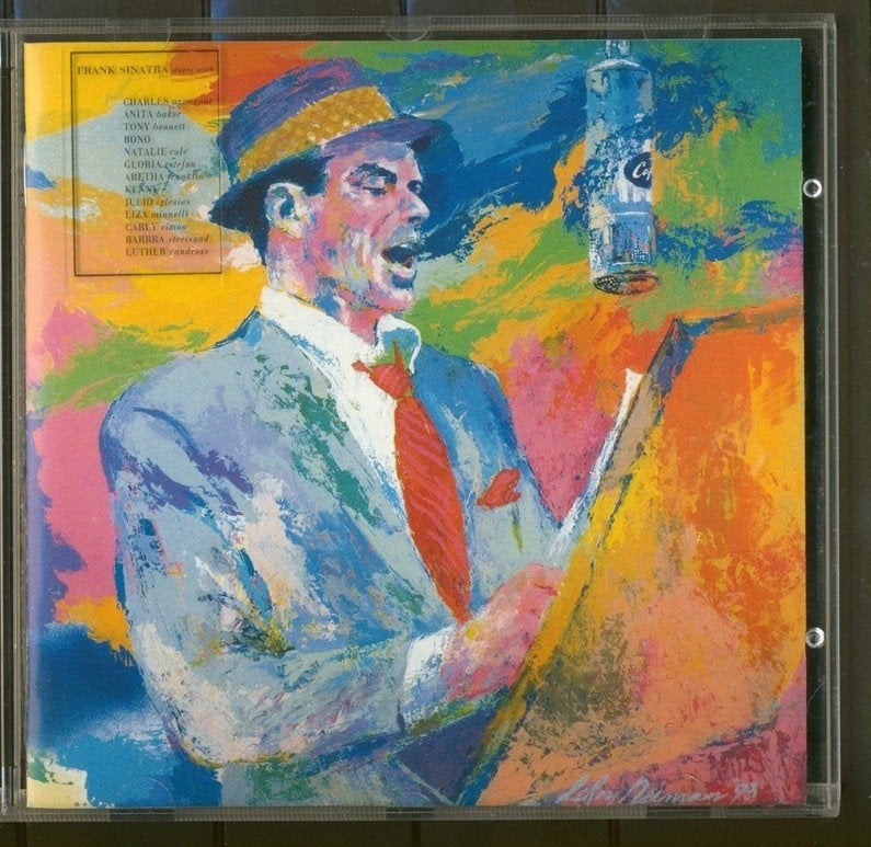 CD FRANK SINATRA Duets 13 TOP TRACKS 1993 CD-89 jdu, Ophalen of Verzenden, Zo goed als nieuw, Jazz