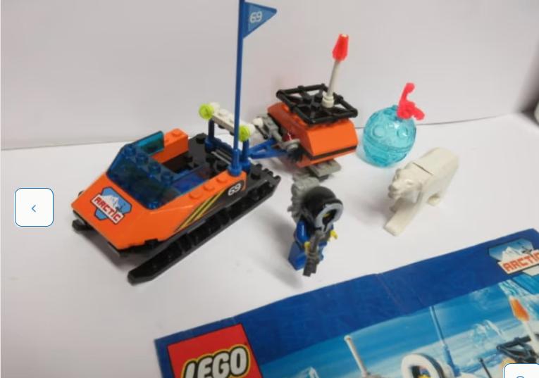 6586 (6569) Arctic/town, Polar Explorer., City, Lego, Ophalen of Verzenden, Complete set