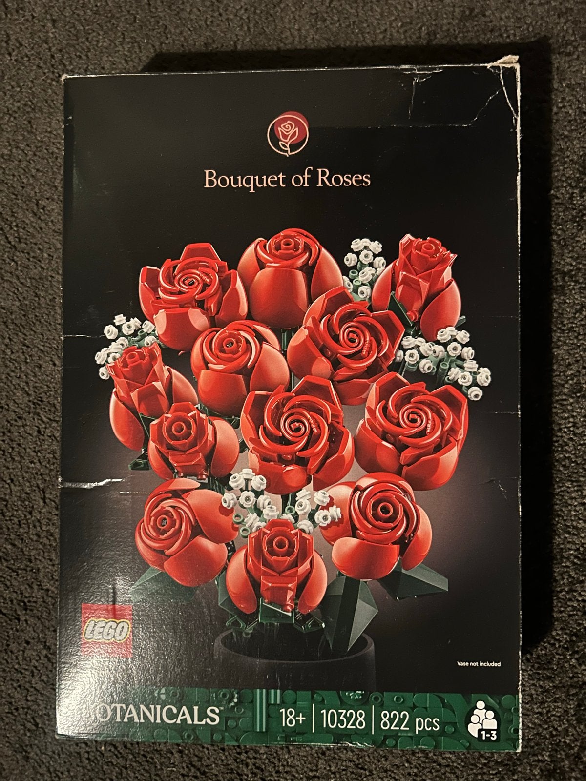 Lego Botanicals Boeket Rode Rozen (10328), Ophalen of Verzenden, Nieuw