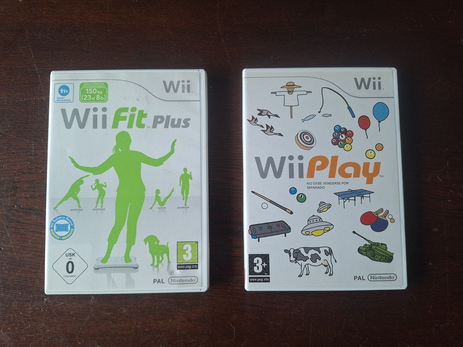 2 wii spellen, Spelcomputers en Games, Ophalen, Gebruikt, 1 speler, Vanaf 3 jaar