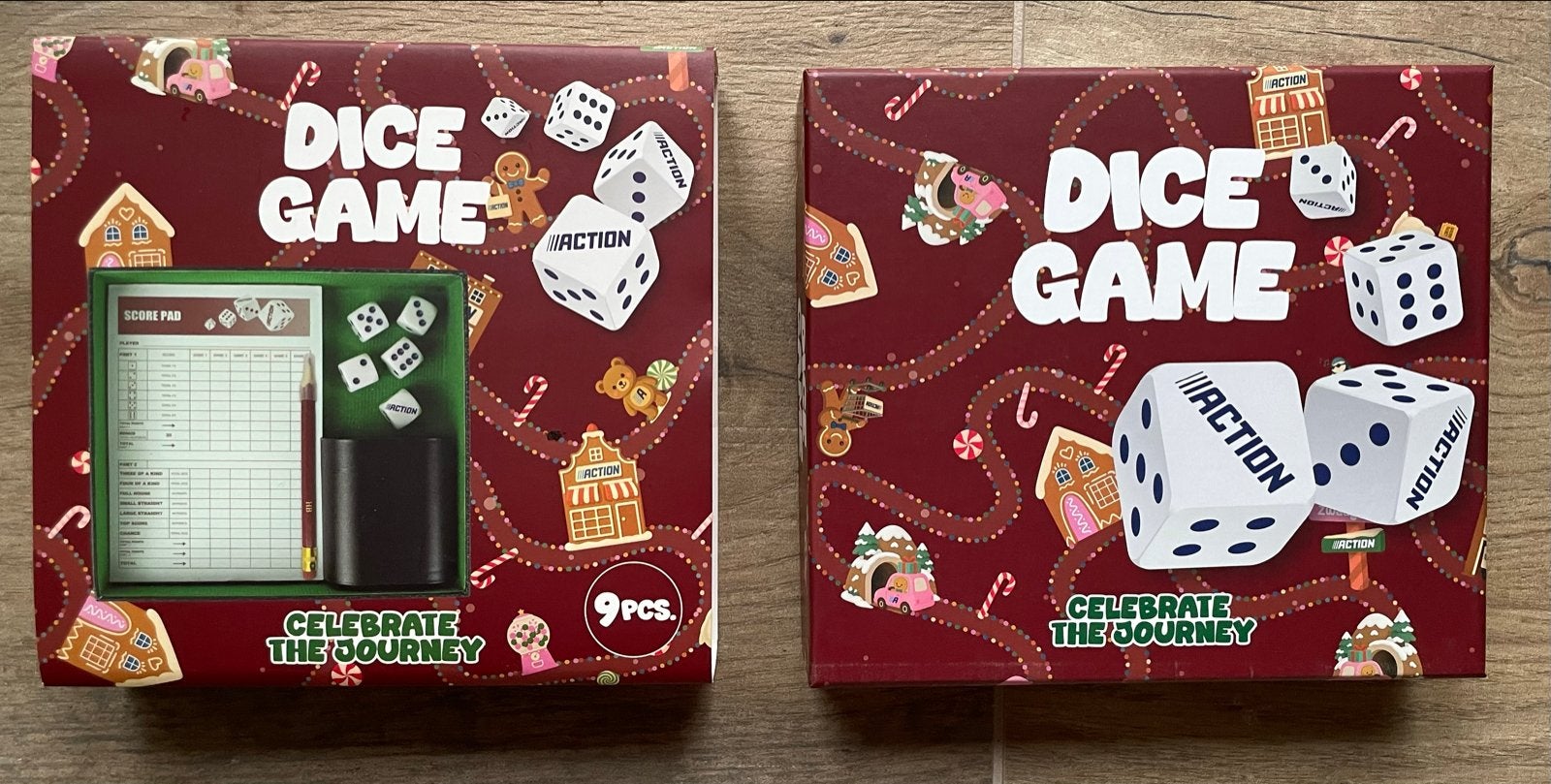 Dice Game & Match-It Spellen -, Een of twee spelers, Ophalen of Verzenden, Nieuw