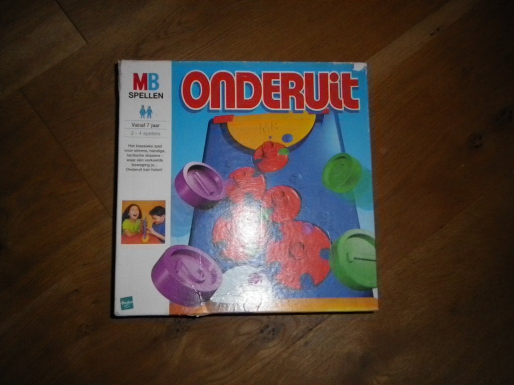 Onderuit van MB, Hobby en Vrije tijd, Gezelschapsspellen | Bordspellen, Ophalen, Zo goed als nieuw, MB Spellen