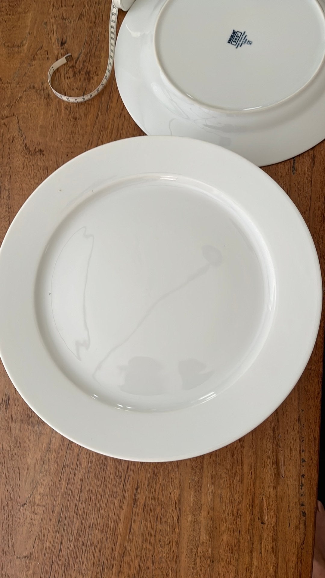 IKEA diner borden 365+  groot, 32 cm, Ophalen, Zo goed als nieuw, Bord(en), Overige stijlen