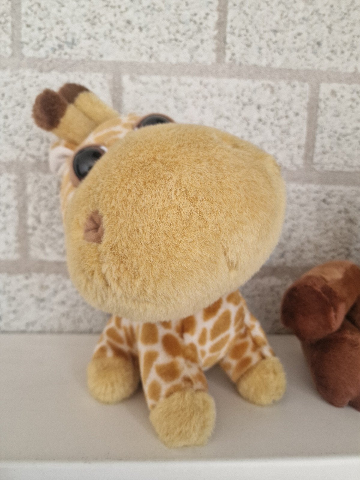 pluche knuffel Big Headz zebra - nieuw, Ophalen of Verzenden, Nieuw, Overige typen