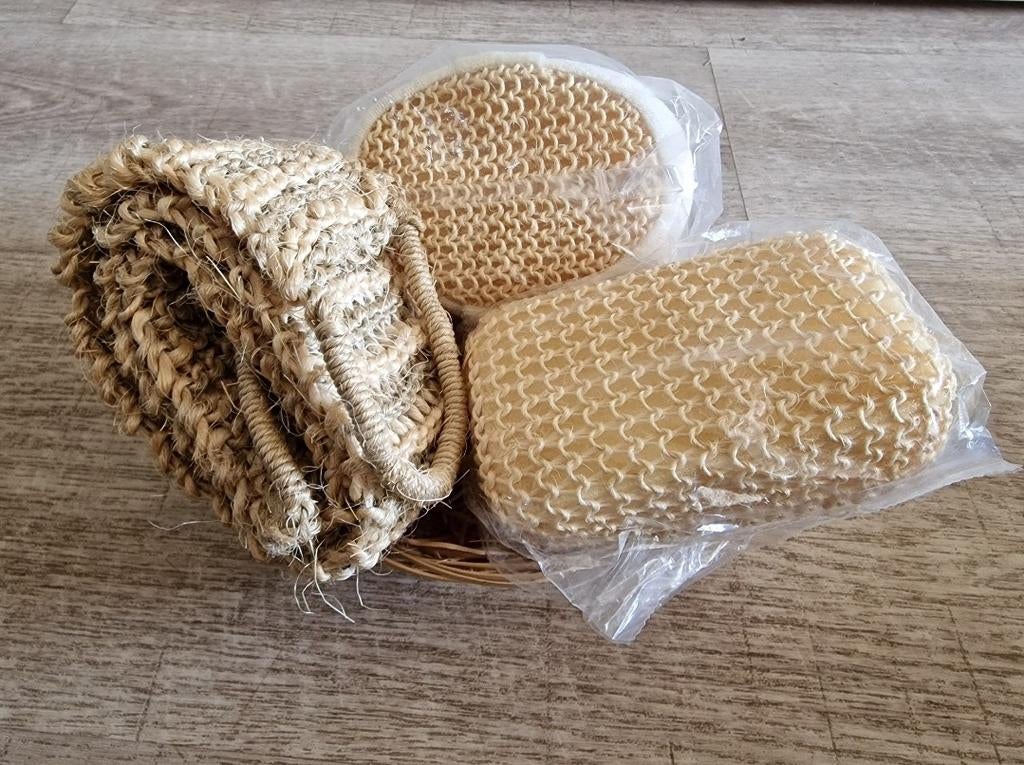 Nieuw: badset scrubsponsen, Ophalen of Verzenden, Nieuw