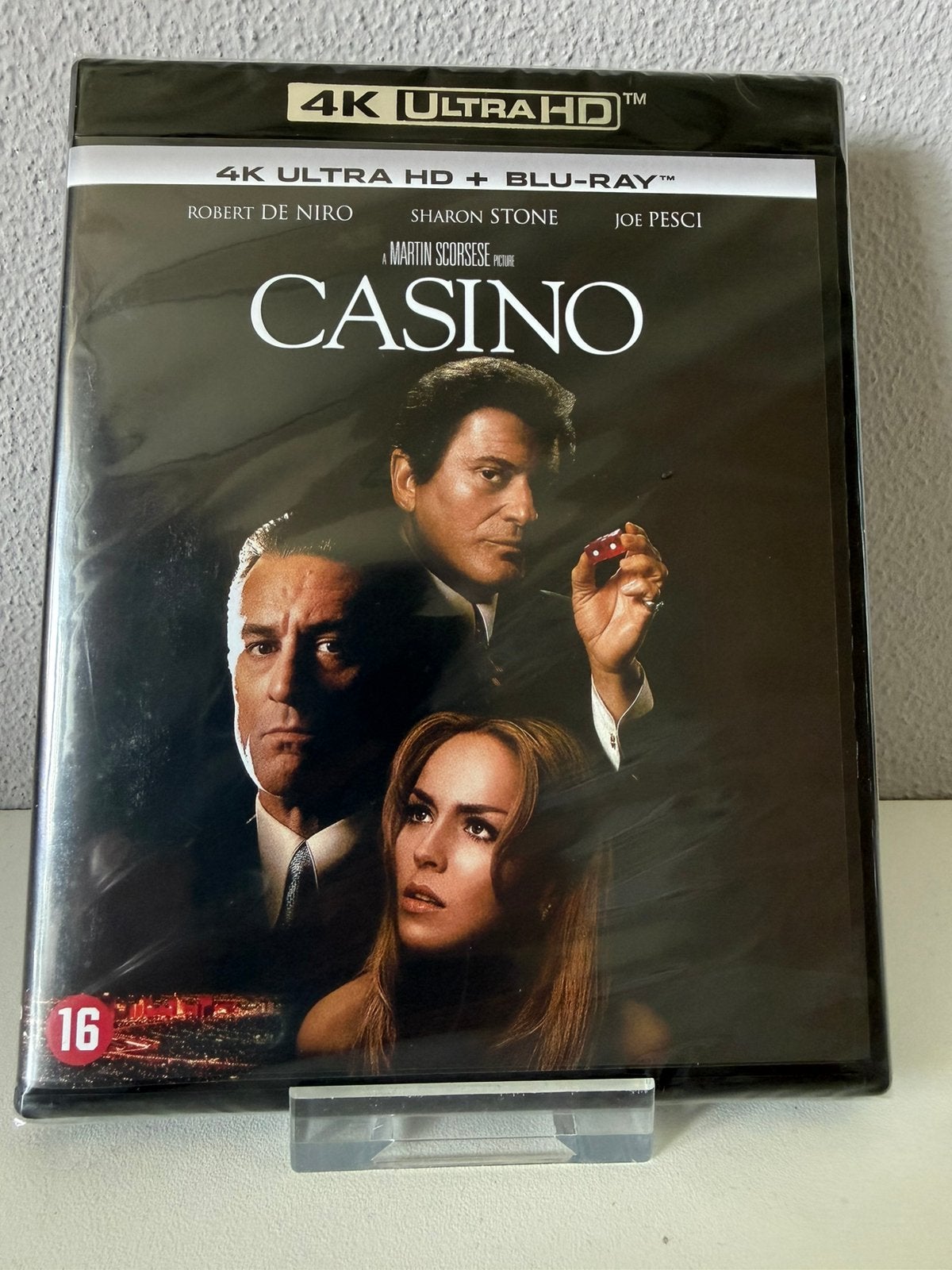 Casino 4K UHD & Blu Ray NLO Nieuw, Cd's en Dvd's, Blu-ray, Vanaf 16 jaar, Verzenden, Nieuw in verpakking, Actie