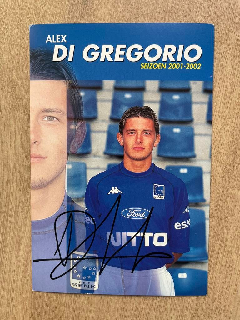 Fotokaart Di Gregorio (Genk, RKC)., Ophalen of Verzenden, Nieuw, Spelerskaart
