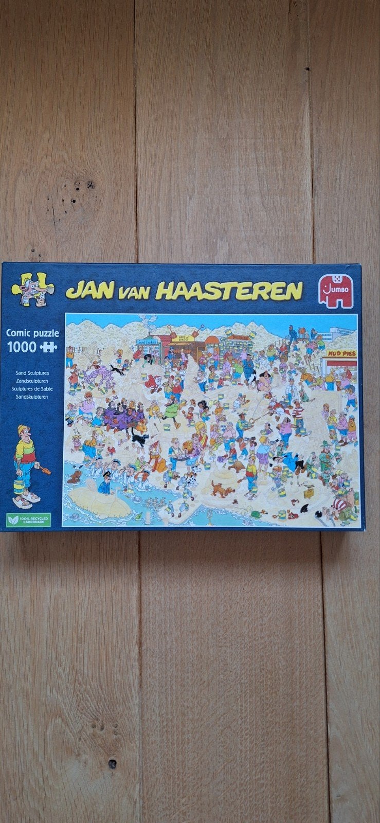 Jan van Haasteren puzzel., Hobby en Vrije tijd, Ophalen, 500 t/m 1500 stukjes, Zo goed als nieuw