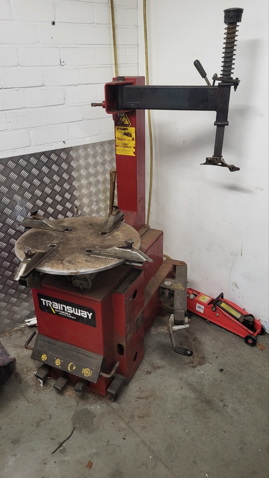 Trainsway bandenapparaat, Auto diversen, Autogereedschap, Gebruikt, Ophalen