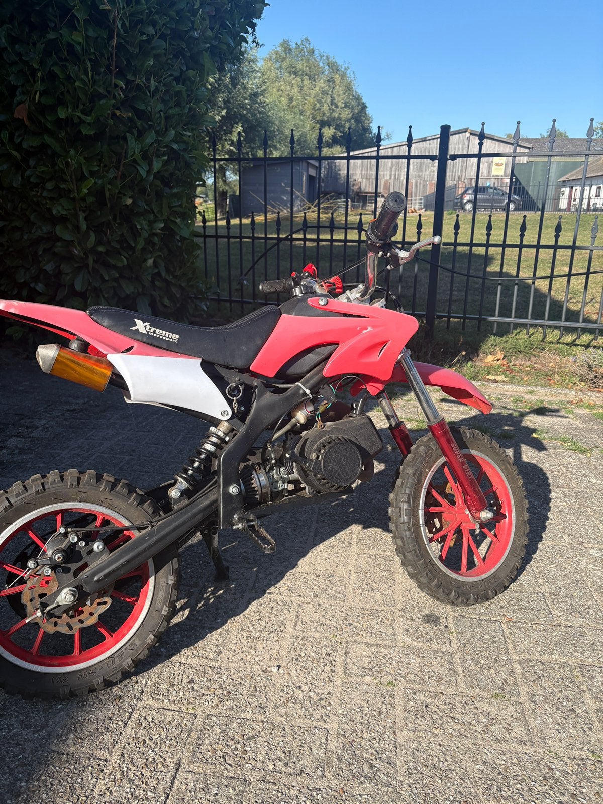 Xtreme motorsport 49cc crossbrommer, Gebruikt, 49 cc, 1 versnellingen, Ophalen
