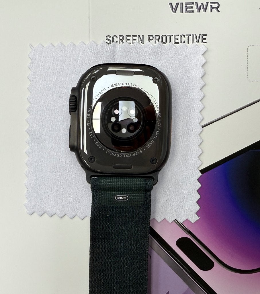 Apple Watch Ultra 2, Zwart, IOS, Ophalen of Verzenden, Zo goed als nieuw