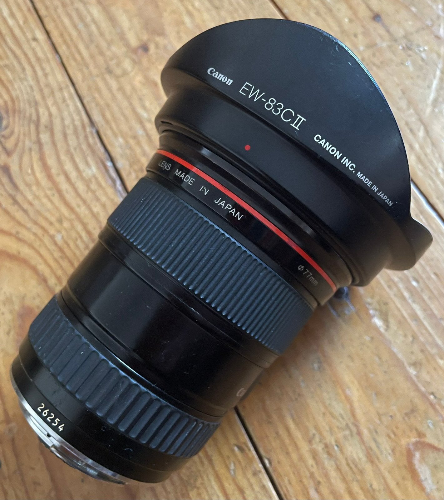 Canon EF 17-35mm 2.8 fullframe groothoek zoom, Gebruikt, Canon, Zoom, Canon EF