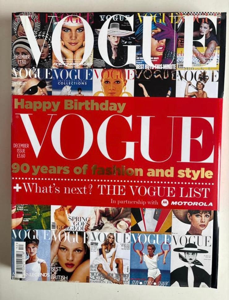 Vogue UK 2006 British 90th Anniversary Collectors!!, Boeken, Ophalen of Verzenden, Zo goed als nieuw, Mode algemeen