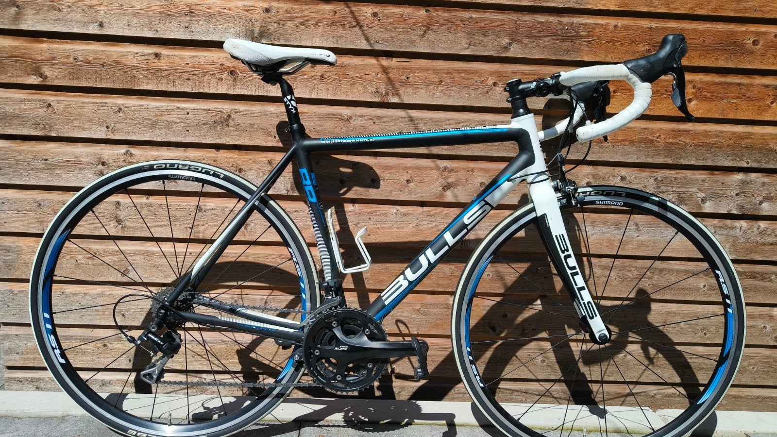 Racefiets Bulls Shimano 105, framemaat 52, 28 inch, Velgrem, Aluminium, 49 tot 53 cm