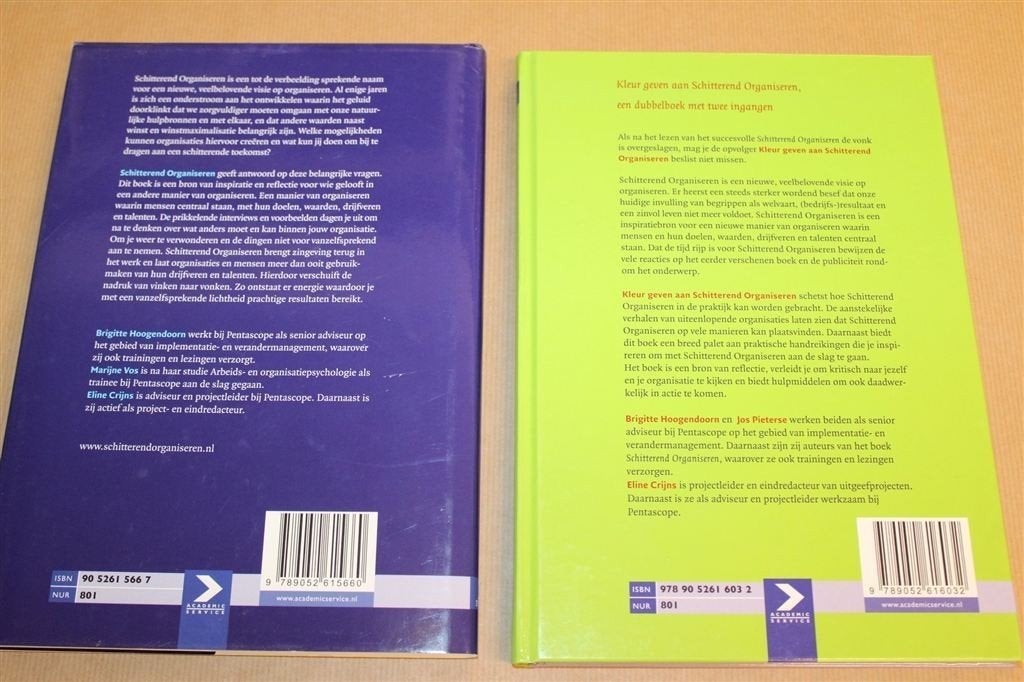 Set: Schitterend Organiseren + Kleur Geven Aan [Keerdruk], Ophalen of Verzenden, Gelezen, Management